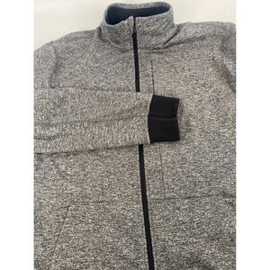 Lululemon Athletica Full Zip Jacket Heathered Gray Mens XXL Athleisure